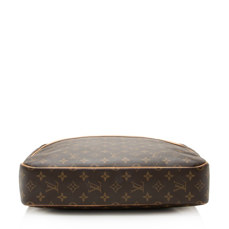 Louis Vuitton Monogram Canvas Porte Documents Pegase Soft Briefcase (SHF-22705) - Image 3