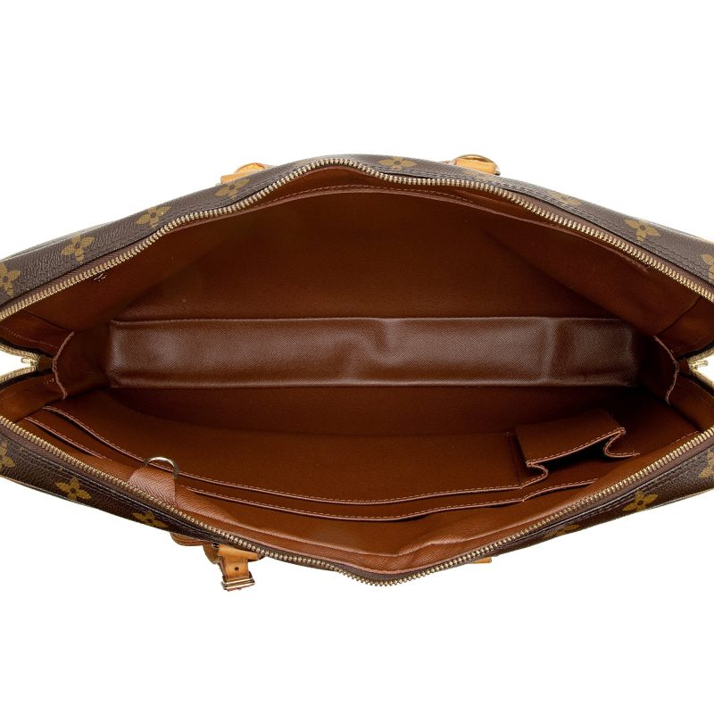 Louis Vuitton Monogram Canvas Porte Documents Voyage Bag (SHF-22880) - Image 6