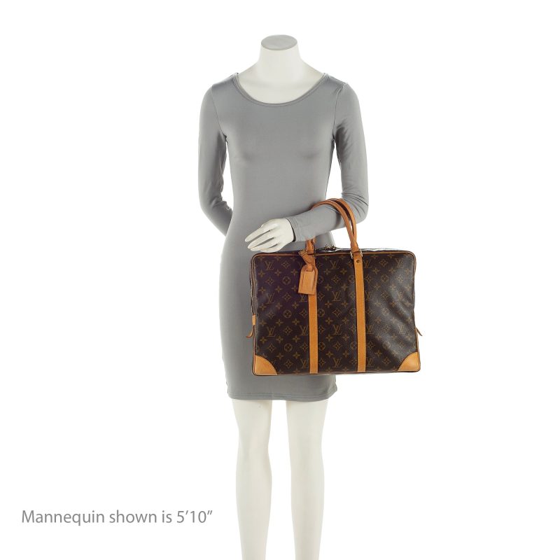 Louis Vuitton Monogram Canvas Porte Documents Voyage Bag (SHF-22880) - Image 4
