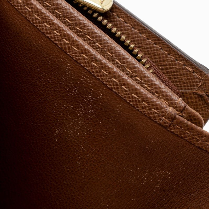Louis Vuitton Monogram Canvas Porte Monnaie Tresor Wallet (SHF-mxeVW3) - Image 8