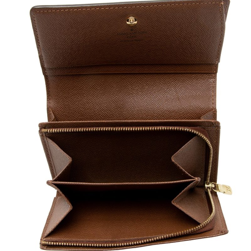 Louis Vuitton Monogram Canvas Porte Monnaie Tresor Wallet (SHF-mxeVW3) - Image 4