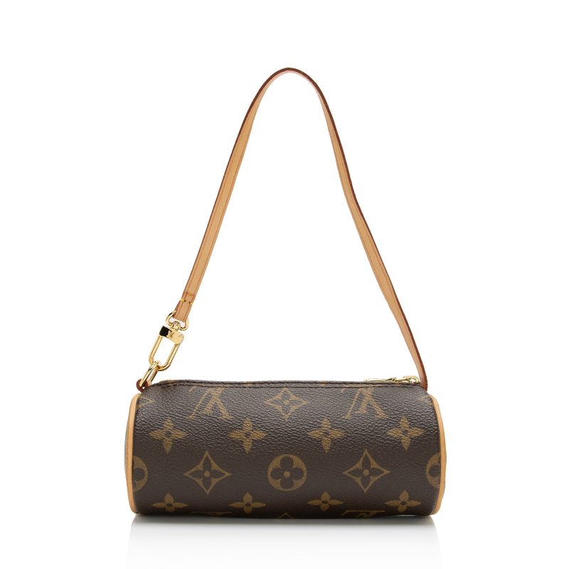Louis Vuitton Monogram Canvas Round Pochette (SHF-EB4mTo) - Image 2