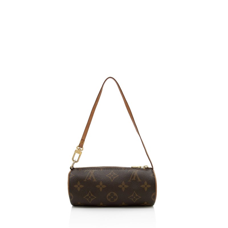 Louis Vuitton Monogram Canvas Round Pochette (SHF-BEaXf8) - Image 2