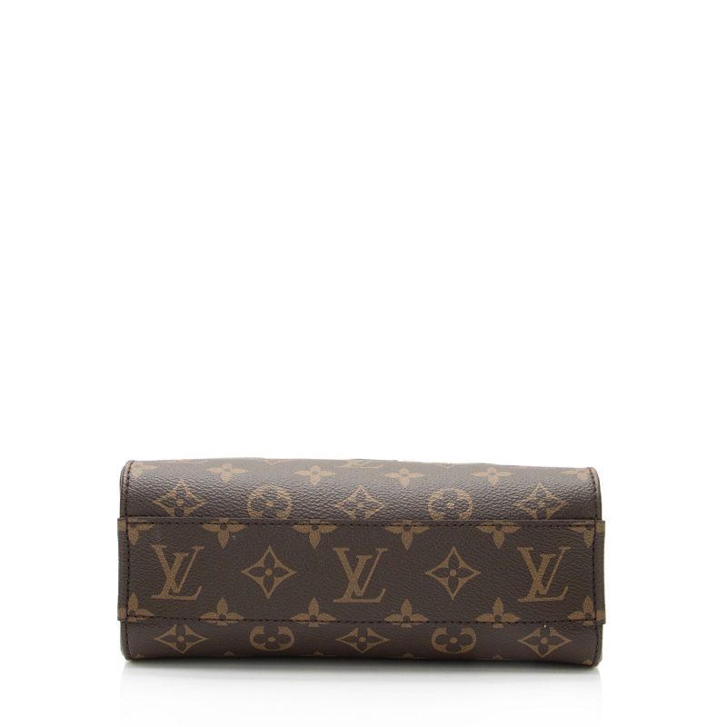 Louis Vuitton Monogram Canvas Sac Plat BB Tote (SHF-CEDheN) - Image 3