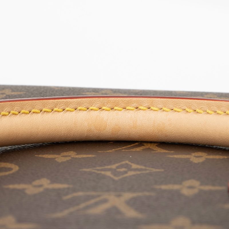 Louis Vuitton Monogram Canvas Sac Plat BB Tote (SHF-CEDheN) - Image 10