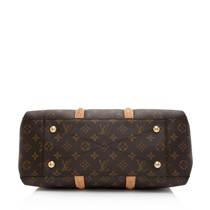 Louis Vuitton Monogram Canvas Soufflot MM Satchel (SHF-dGltnw) - Image 3