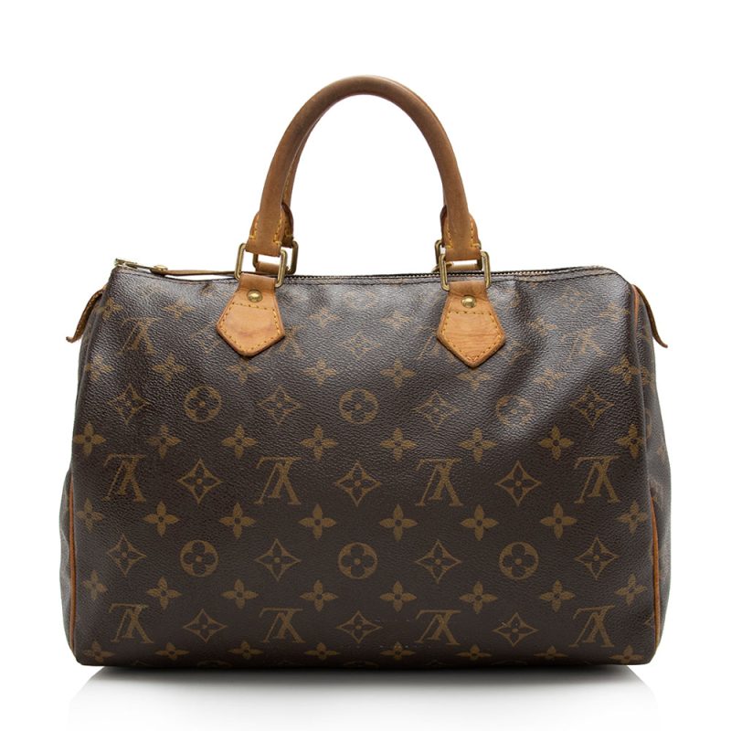 Louis Vuitton Monogram Canvas Speedy 30 Satchel - FINAL SALE (SHF-16606) - Image 2