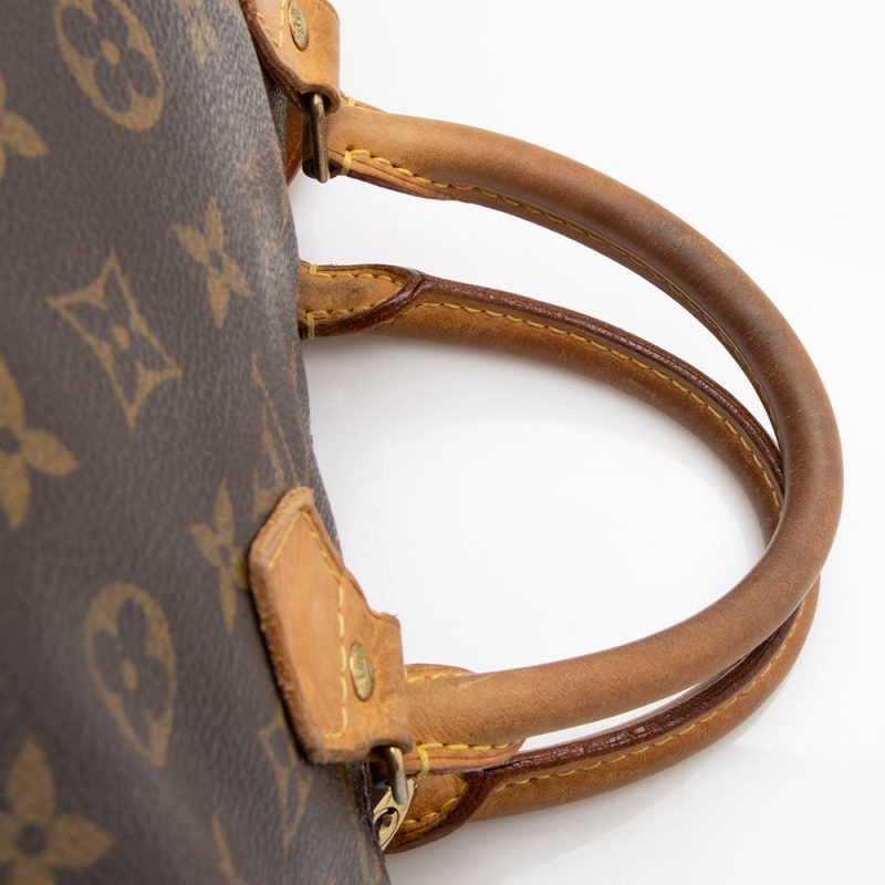 Louis Vuitton Monogram Canvas Speedy 30 Satchel - FINAL SALE (SHF-16606) - Image 15