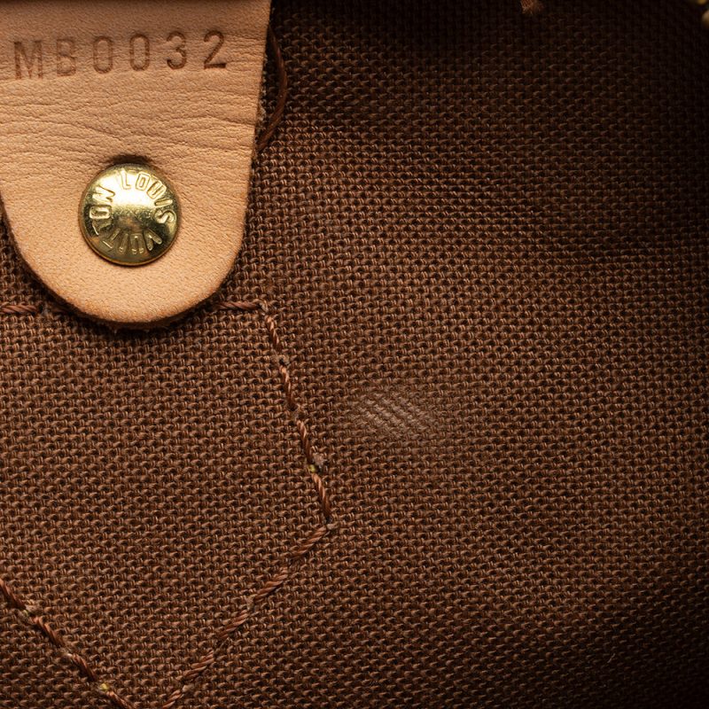 Louis Vuitton Monogram Canvas Speedy 35 Satchel - FINAL SALE (SHF-16687) - Image 18