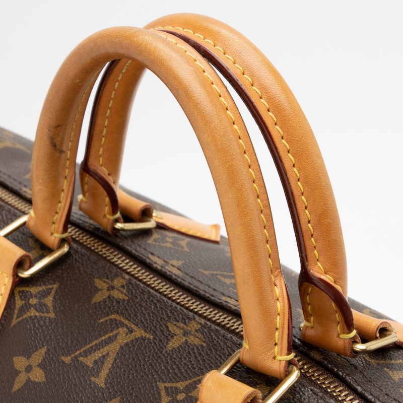 Louis Vuitton Monogram Canvas Speedy 40 Satchel (SHF-23442) - Image 15