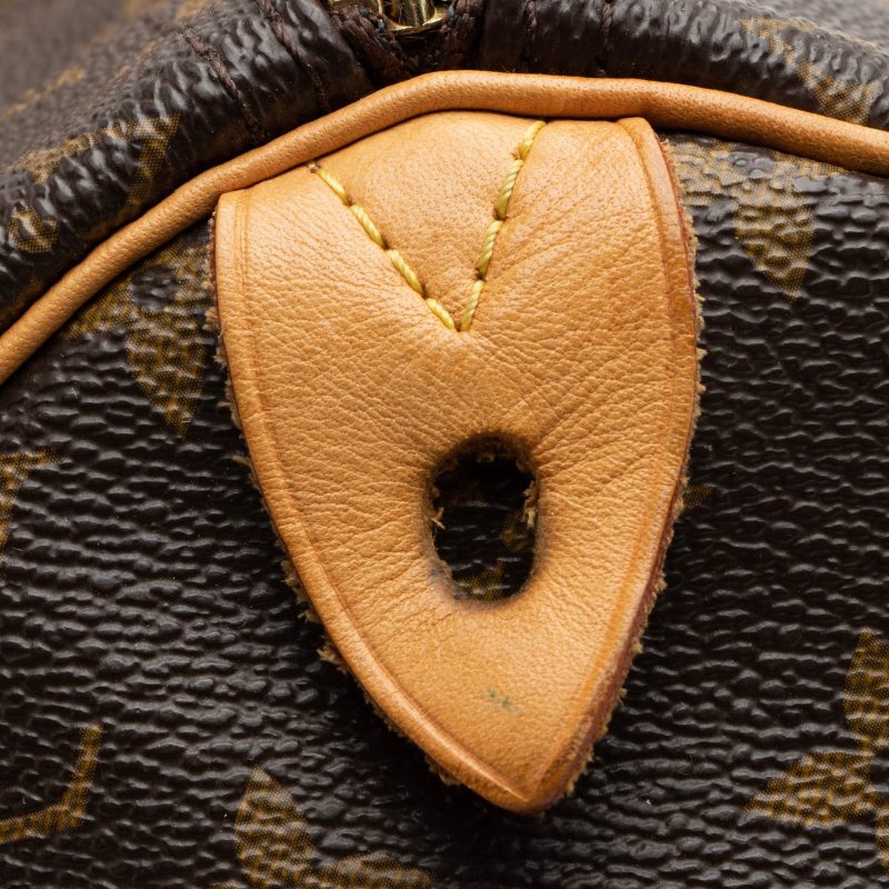 Louis Vuitton Monogram Canvas Speedy 40 Satchel (SHF-23442) - Image 16