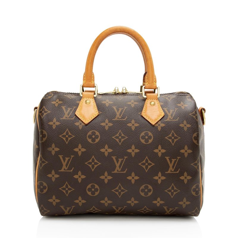 Louis Vuitton Monogram Canvas Speedy Bandouliere 25 Satchel (SHF-KnOiw7) - Image 20