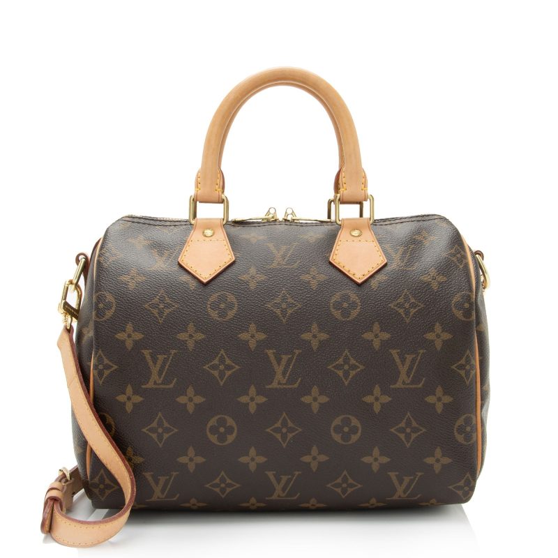 Louis Vuitton Monogram Canvas Speedy Bandouliere 25 Satchel (SHF-oUmJ5y) - Image 20