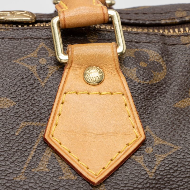 Louis Vuitton Monogram Canvas Speedy Bandouliere 30 Satchel (SHF-1ROIvf) - Image 12