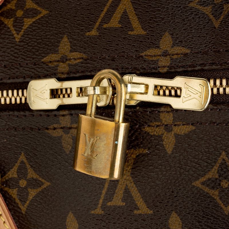 Louis Vuitton Monogram Canvas Speedy Bandouliere 40 Satchel (SHF-sorosO) - Image 8