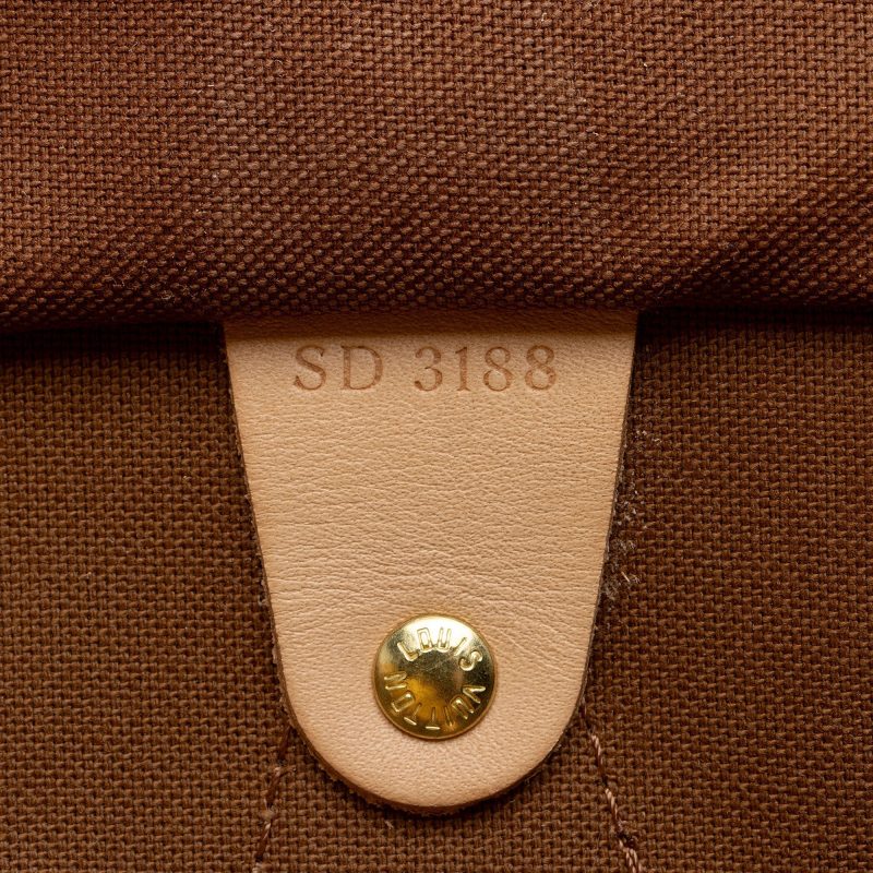Louis Vuitton Monogram Canvas Speedy Bandouliere 40 Satchel (SHF-sorosO) - Image 5