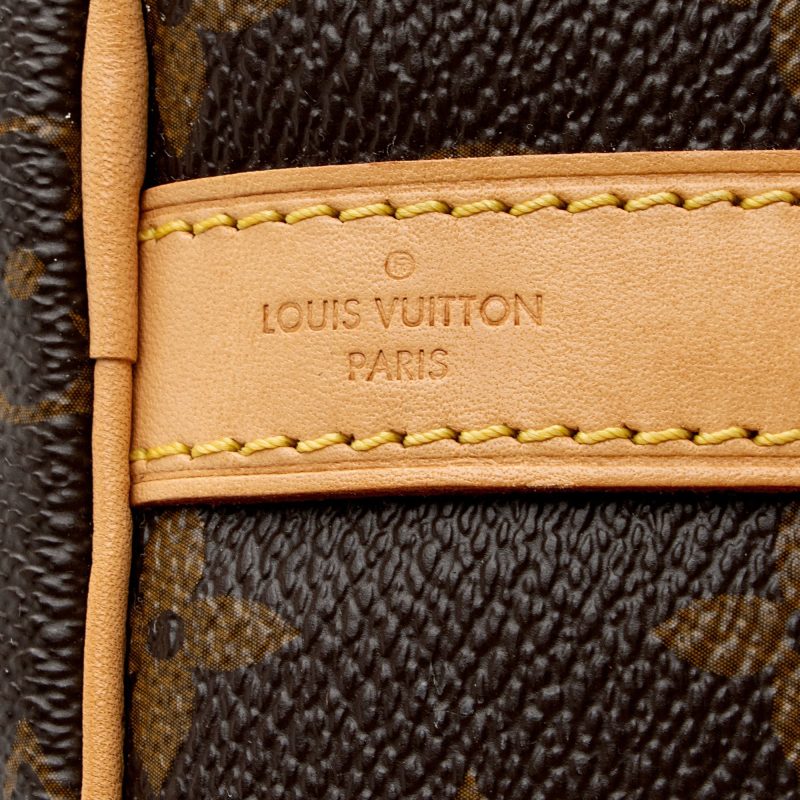 Louis Vuitton Monogram Canvas Speedy Bandouliere 40 Satchel (SHF-sorosO) - Image 7