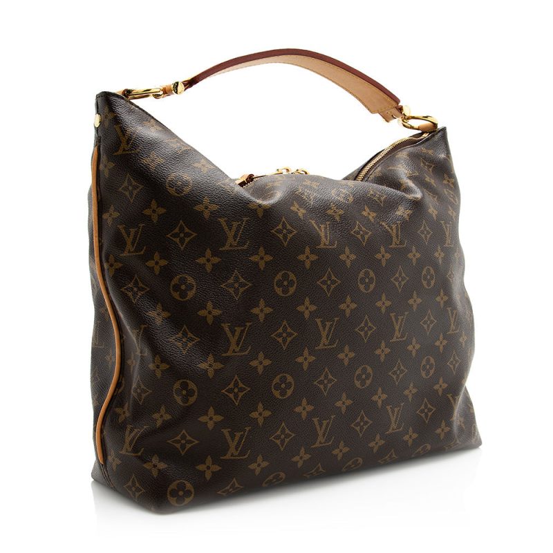 Louis Vuitton Monogram Canvas Sully MM Shoulder Bag (SHF-21346)