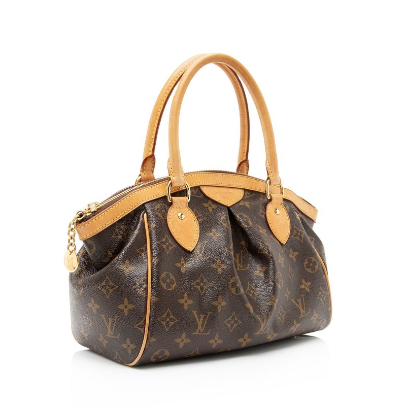 Louis Vuitton Monogram Canvas Tivoli PM Satchel (SHF-23123)