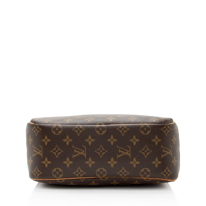 Louis Vuitton Monogram Canvas Trouville Satchel (SHF-22946) - Image 3