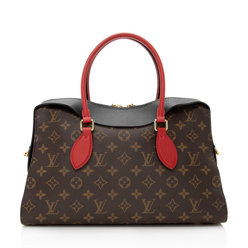 Louis Vuitton Monogram Canvas Tuileries Satchel (SHF-22323) - Image 2