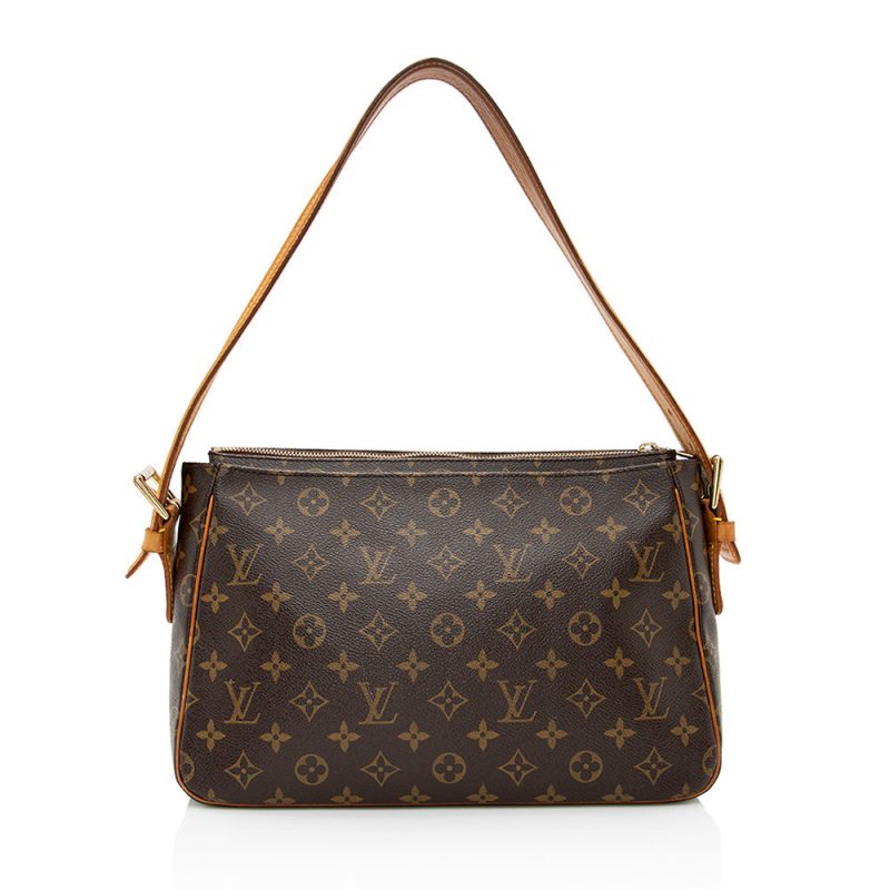 Louis Vuitton Monogram Canvas Viva Cite GM Shoulder Bag (SHF-20552) - Image 2