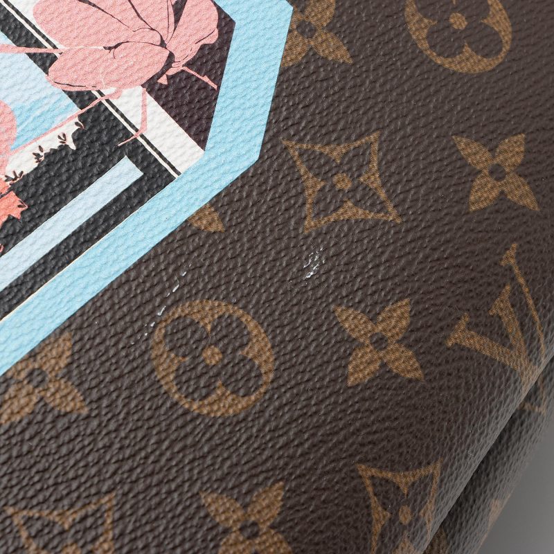 Louis Vuitton Monogram Canvas World Tour Neverfull MM Tote (SHF-23292) - Image 8