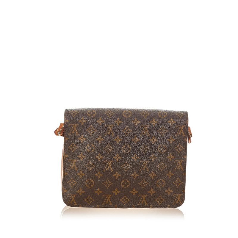 Louis Vuitton Monogram Cartouchiere GM (SHG-32550) - Image 2