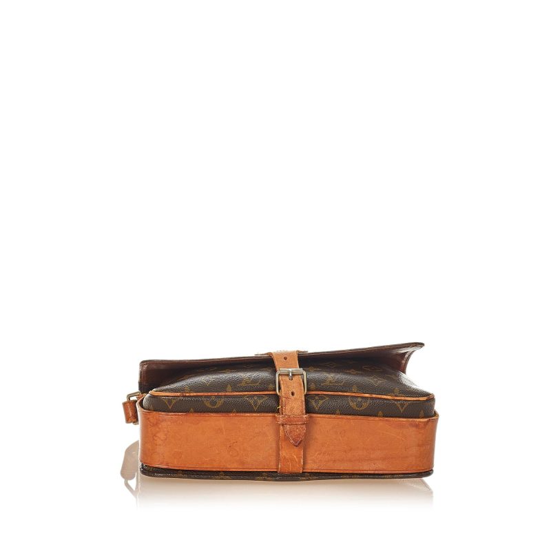 Louis Vuitton Monogram Cartouchiere GM (SHG-32550) - Image 3