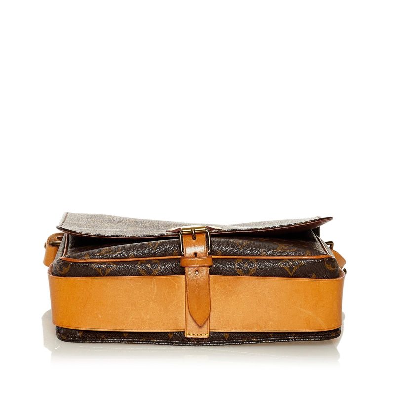 Louis Vuitton Monogram Cartouchiere GM (SHG-35127) - Image 3