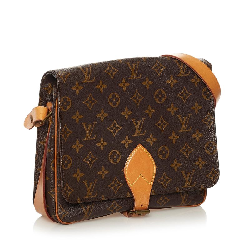 Louis Vuitton Monogram Cartouchiere GM (SHG-35127)