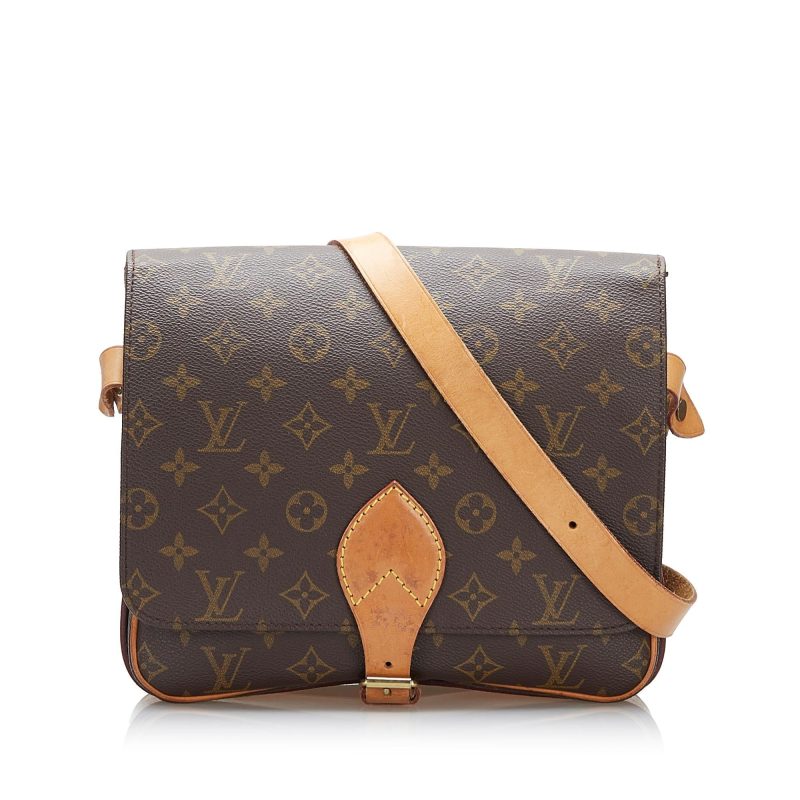 Louis Vuitton Monogram Cartouchiere GM (SHG-37461) - Image 10