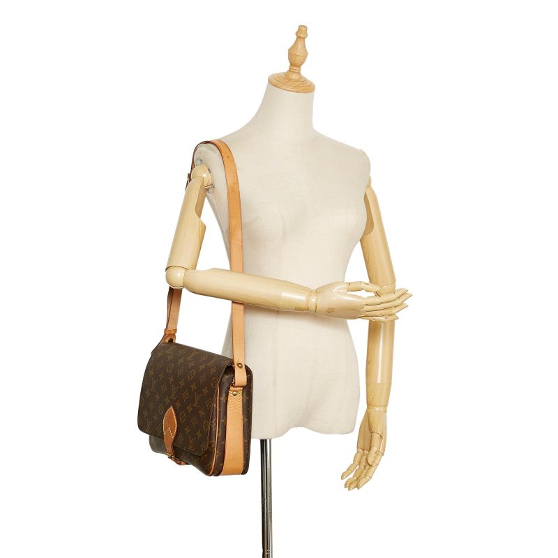 Louis Vuitton Monogram Cartouchiere GM (SHG-37461) - Image 4