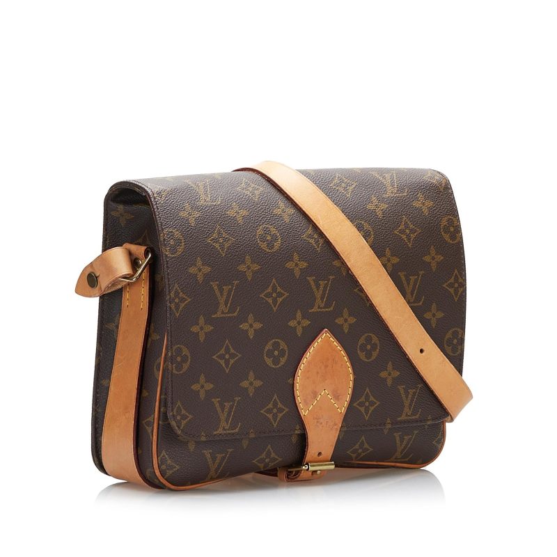 Louis Vuitton Monogram Cartouchiere GM (SHG-37461)