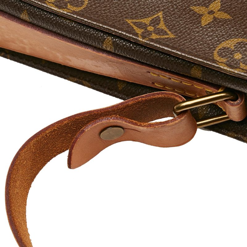 Louis Vuitton Monogram Cartouchiere GM (SHG-37844) - Image 12