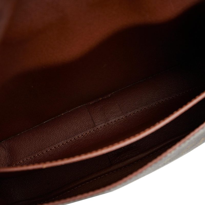 Louis Vuitton Monogram Cartouchiere GM (SHG-388Qdb) - Image 5