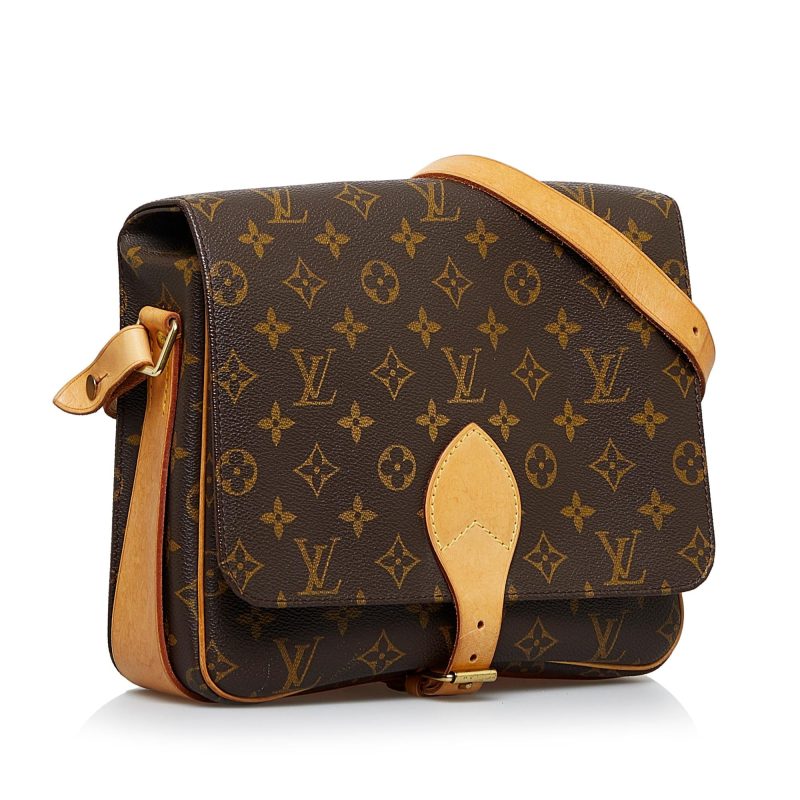 Louis Vuitton Monogram Cartouchiere GM (SHG-388Qdb)