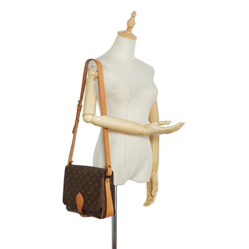 Louis Vuitton Monogram Cartouchiere GM (SHG-LCWNgu) - Image 4