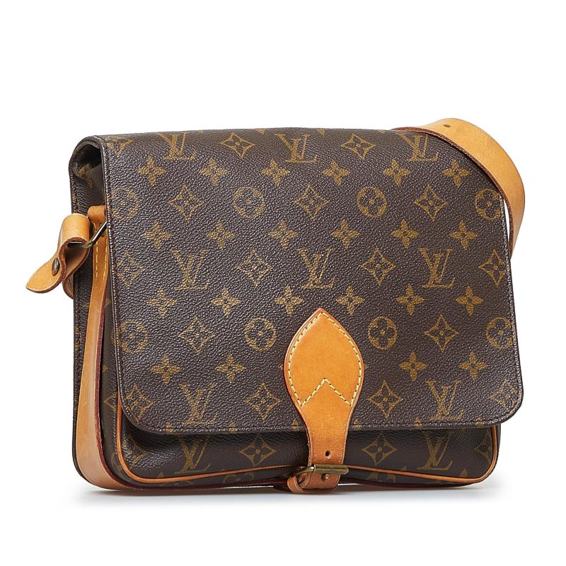 Louis Vuitton Monogram Cartouchiere GM (SHG-LCWNgu)