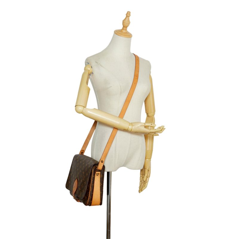 Louis Vuitton Monogram Cartouchiere GM (SHG-KlSRfT) - Image 4