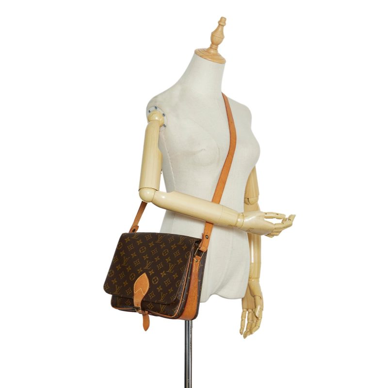 Louis Vuitton Monogram Cartouchiere GM (SHG-xL8k9b) - Image 4