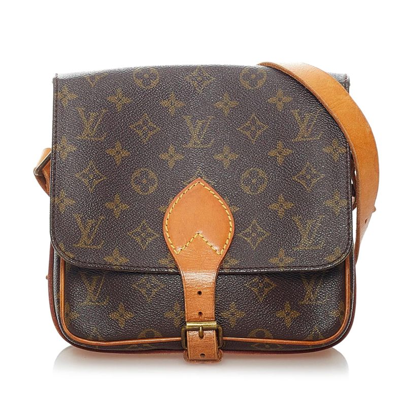 Louis Vuitton Monogram Cartouchiere MM (SHG-36612) - Image 9