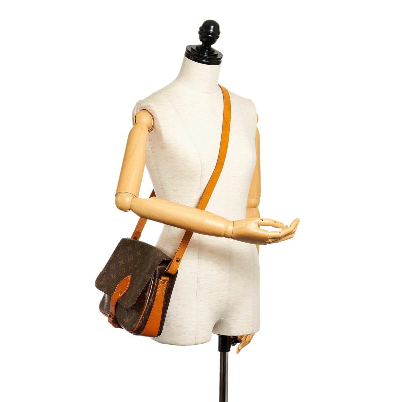 Louis Vuitton Monogram Cartouchiere MM (SHG-36612) - Image 4