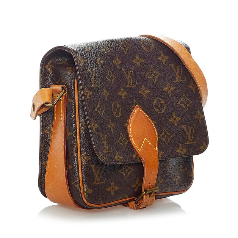 Louis Vuitton Monogram Cartouchiere MM (SHG-36612)