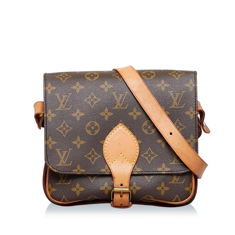 Louis Vuitton Monogram Cartouchiere MM (SHG-d3ccwh) - Image 9