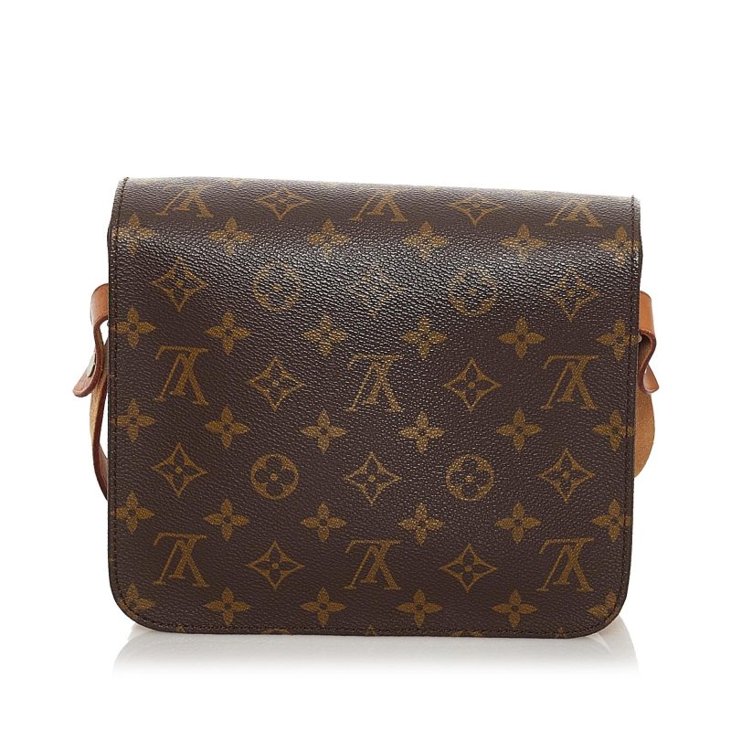 Louis Vuitton Monogram Cartouchiere PM (SHG-32396) - Image 2