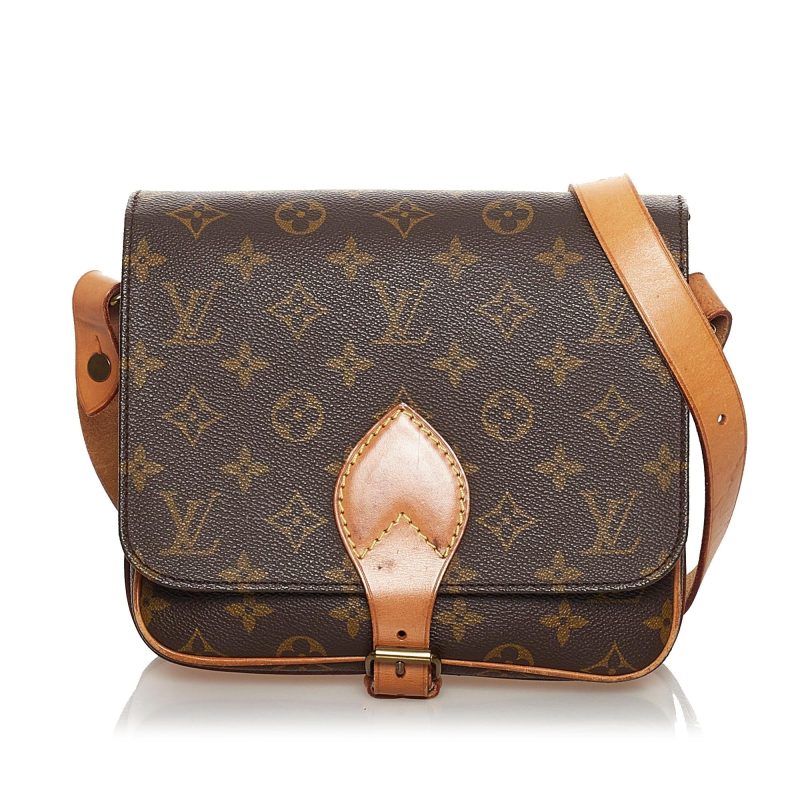 Louis Vuitton Monogram Cartouchiere PM (SHG-32396) - Image 11