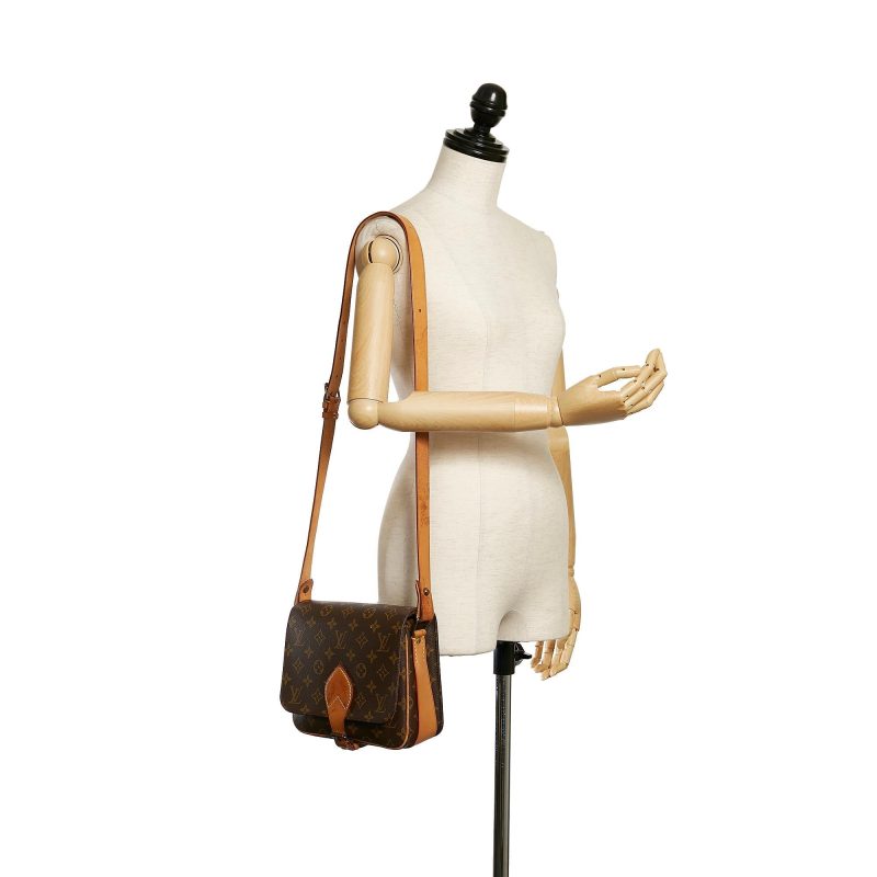 Louis Vuitton Monogram Cartouchiere PM (SHG-32396) - Image 4