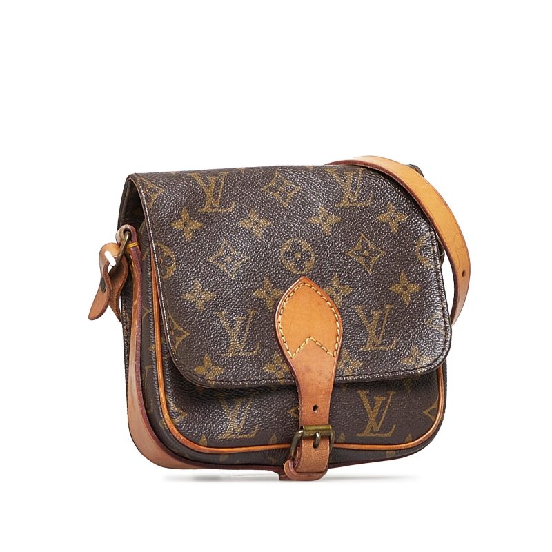 Louis Vuitton Monogram Cartouchiere PM (SHG-AhVa68)