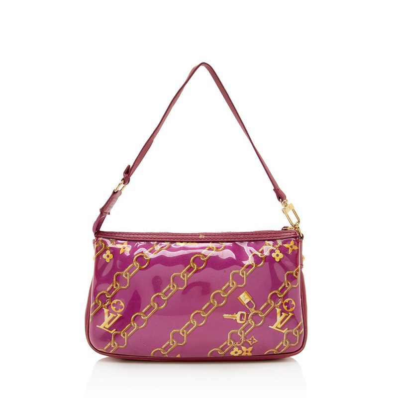 Louis Vuitton Monogram Charms Pochette (SHF-19310) - Image 2